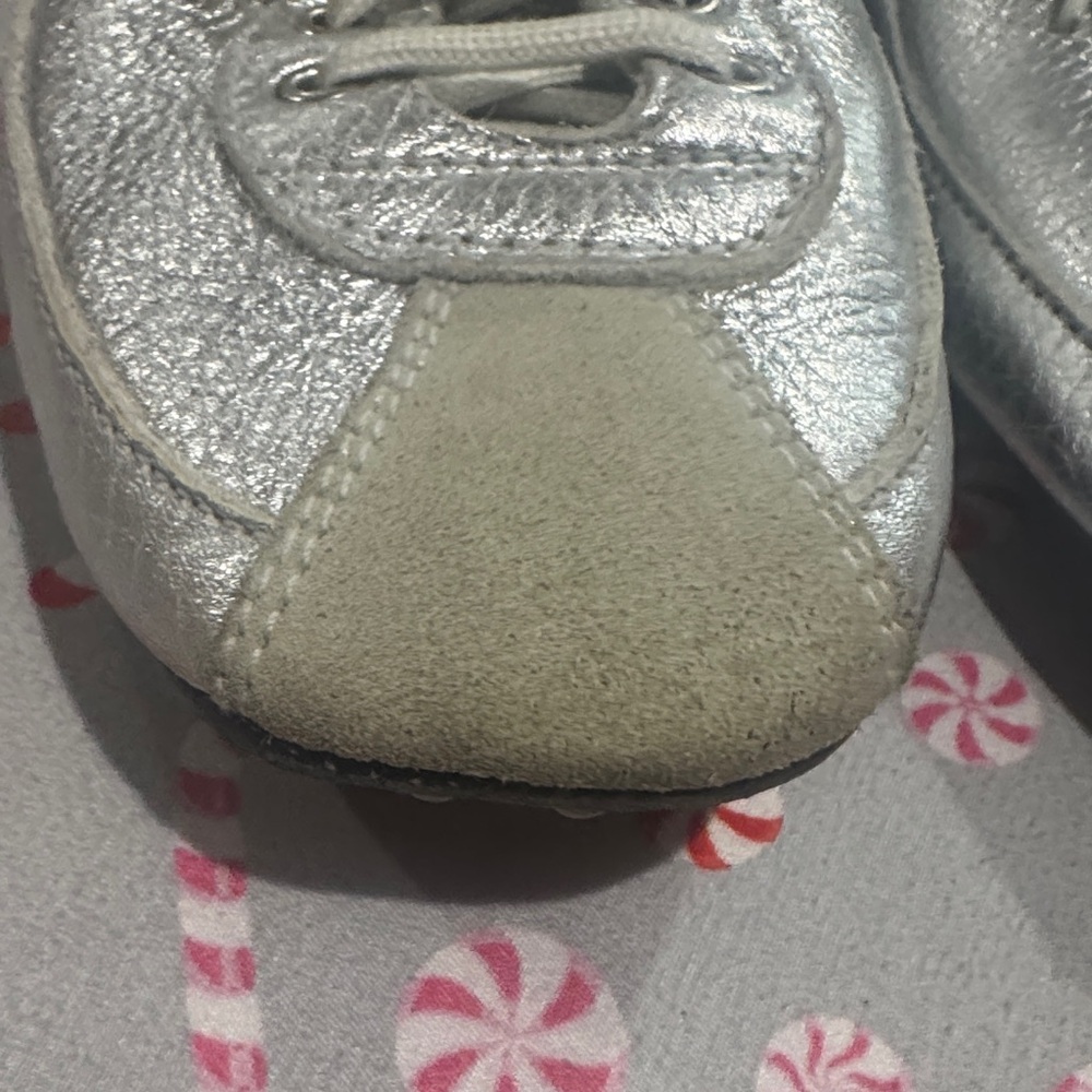 Prada Silver and Gray Women's Shoes - Picture 10 of 13